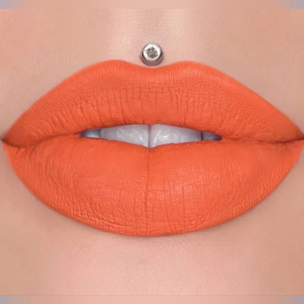 Jeffree Star Tangerine Queen Velour Liquid Lipstick New